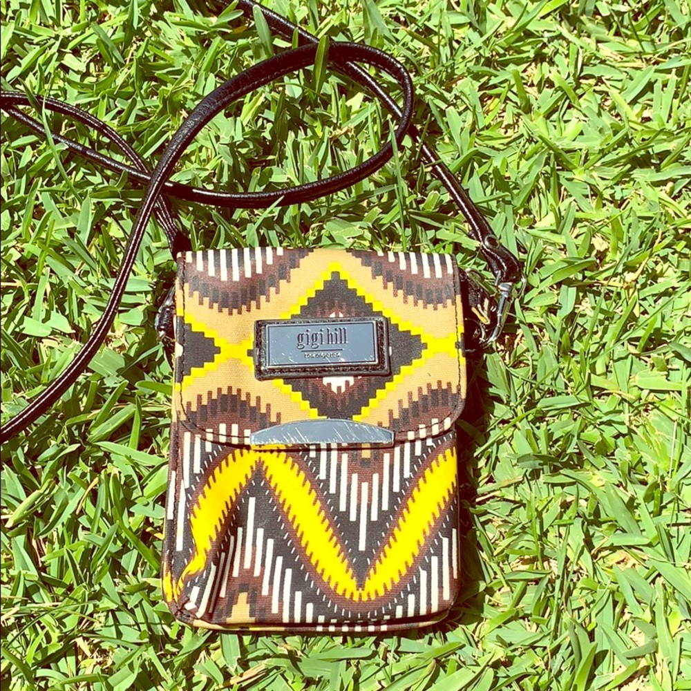 Gigi Hill Los Angeles Tribal Print Mini Crossbody